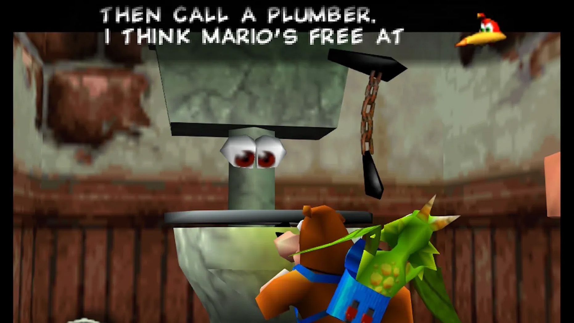 Banjo and Kazooie in Banjo-Tooie